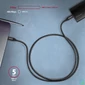 Kép 5/6 - AXAGON BUCM3-CM30AB Speed USB-C <> USB-C 3.2 Gen 1 Cable 3m Black kábel