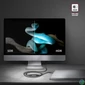 Kép 6/8 - AXAGON RVC-HI2M USB-C -> HDMI 2.0 adapter 4K/60Hz Aluminum 0,25m cable Black kábel
