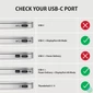 Kép 8/8 - AXAGON RVC-HI2M USB-C -> HDMI 2.0 adapter 4K/60Hz Aluminum 0,25m cable Black kábel