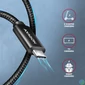 Kép 6/6 - AXAGON BUCM2-CM20AB CHARGE USB-C <> USB-C Cable 2m Black kábel