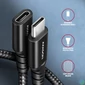Kép 3/5 - AXAGON BUCM32-CF15AB SPEED+ USB-C <> USB 20GBPS EXTENSION CABLE 1.5m Black kábel