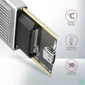 Kép 6/8 - AXAGON EEM2-XS SuperSpeed+ USB-C - NVMe M.2 ShockProof Box mobilrack / beépítő keret