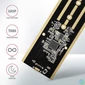 Kép 7/8 - AXAGON EEM2-XS SuperSpeed+ USB-C - NVMe M.2 ShockProof Box mobilrack / beépítő keret