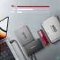 Kép 5/10 - AXAGON ADSA-CC USB-C 10Gbps M.2 NVMe + SATA SSD/HDD adapter mobilrack / beépítő keret