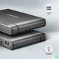 Kép 6/10 - AXAGON ADSA-CC USB-C 10Gbps M.2 NVMe + SATA SSD/HDD adapter mobilrack / beépítő keret