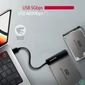 Kép 3/5 - AXAGON ADSA-FP2A USB-A 5Gbps SLIM adapter for 2,5" SSD/HDD mobilrack / beépítő keret