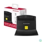 Kép 1/9 - AXAGON CRE-SM2 USB Smart Card ID Card Reader & SD/microSD/SIM Card Reader kártyaolvasó