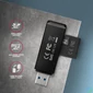 Kép 3/5 - AXAGON CRE-S2N External Card Reader Black kártyaolvasó