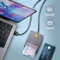 Kép 2/4 - AXAGON CRE-SM3T Smart Card/ID Card FlatReader kártyaolvasó