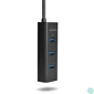 Kép 5/6 - AXAGON HUE-S2BL USB3.0 Charging Hub Black usb hub