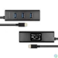 Kép 3/7 - AXAGON HUE-S2C USB-C 3.1 Charging Hub Black usb hub