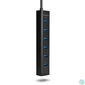Kép 6/7 - AXAGON HUE-SA7BP USB3.0 Charging Hub Black usb hub