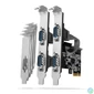 Kép 1/4 - AXAGON PCEA-S4N PCIE Controller 4x Serial bővítőkártya