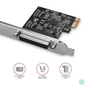 Kép 1/4 - AXAGON PCEA-P1N 1x parallel port adapter w. SP & LP bővítőkártya