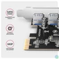 Kép 4/4 - AXAGON PCEU-430RS PCIe Controller 4x ext. USB-A 5Gbps port bővítőkártya