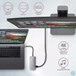 Kép 5/9 - AXAGON HMC-6M2 SuperSpeed USB-C Combo 6in1 Hub