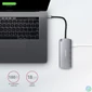 Kép 7/9 - AXAGON HMC-6M2 SuperSpeed USB-C Combo 6in1 Hub