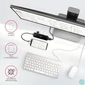 Kép 5/6 - AXAGON HMC-6H4A SuperSpeed USB-C COMBO 6in1 hub Black/Grey