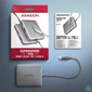 Kép 6/7 - AXAGON HMC-5HL USB-C 5Gbps SuperSpeed 5in1 hub