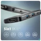 Kép 2/6 - AXAGON HMC-5H8K USB-C 5Gbps 5in1 8K hub