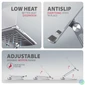 Kép 4/9 - AXAGON HMC-STND USB-C 5Gbps Aluminium Stand & HUB 7in1 Silver