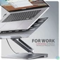 Kép 5/9 - AXAGON HMC-STND USB-C 5Gbps Aluminium Stand & HUB 7in1 Silver