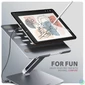 Kép 6/9 - AXAGON HMC-STND USB-C 5Gbps Aluminium Stand & HUB 7in1 Silver