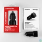 Kép 10/11 - AXAGON PWC-QC5 QC3.0 + 2.4A Car Charger Black töltő