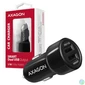 Kép 1/6 - AXAGON PWC-5V5 2.4A + 2.4A Car Charger Black töltő