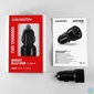 Kép 3/6 - AXAGON PWC-5V5 2.4A + 2.4A Car Charger Black töltő