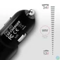Kép 5/6 - AXAGON PWC-5V5 2.4A + 2.4A Car Charger Black töltő