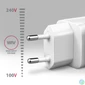 Kép 3/8 - AXAGON ACU-DPQ65W QC4 + USB-C PD Wall Charger White töltő