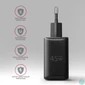 Kép 3/10 - AXAGON ACU-PQ45 PD3.0 & QC4+ 2xOutputs Wall Charger 45W Black töltő