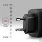 Kép 7/10 - AXAGON ACU-PQ45 PD3.0 & QC4+ 2xOutputs Wall Charger 45W Black töltő