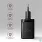 Kép 5/7 - AXAGON ACU-PD20 PD3.0 & QC4+ Wall Charger 20W Black töltő