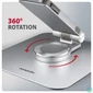 Kép 3/10 - AXAGON STND-LR Stand with 360° Rotation for Laptops and Tablets Silver