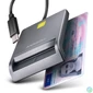 Kép 1/4 - AXAGON CRE-SM3TC Smart Card/ID Card FlatReader kártyaolvasó