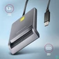 Kép 3/4 - AXAGON CRE-SM3TC Smart Card/ID Card FlatReader kártyaolvasó