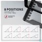 Kép 2/4 - AXAGON STND-LAB stand for laptops and tablets Black