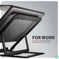 Kép 3/4 - AXAGON STND-LAB stand for laptops and tablets Black