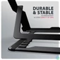 Kép 4/4 - AXAGON STND-LAB stand for laptops and tablets Black