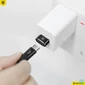 Kép 2/5 - Baseus USB-C USB-A Adapter Black speciális átalakító