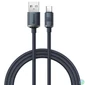 Kép 1/5 - Baseus Crystal Shine USB-C Cable 1,2m Black kábel