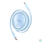 Kép 1/5 - Baseus Free2Pull Retractable USB-C Cable 100W Blue kábel