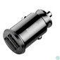 Kép 2/7 - Baseus Grain Car Charger Mini Universal Smart Car Charger Black töltő