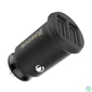Kép 4/7 - Baseus Grain Car Charger Mini Universal Smart Car Charger Black töltő