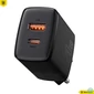 Kép 1/4 - Baseus Compact Charger Black töltő
