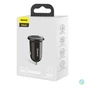 Kép 4/4 - Baseus Grain Pro 2x USB 4.8A autós töltő Black