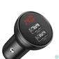Kép 1/5 - Baseus 2USB 4,8A 24W autós töltő LCD kijelzővel Black