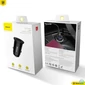 Kép 5/5 - Baseus Circular Car Charger Black töltő